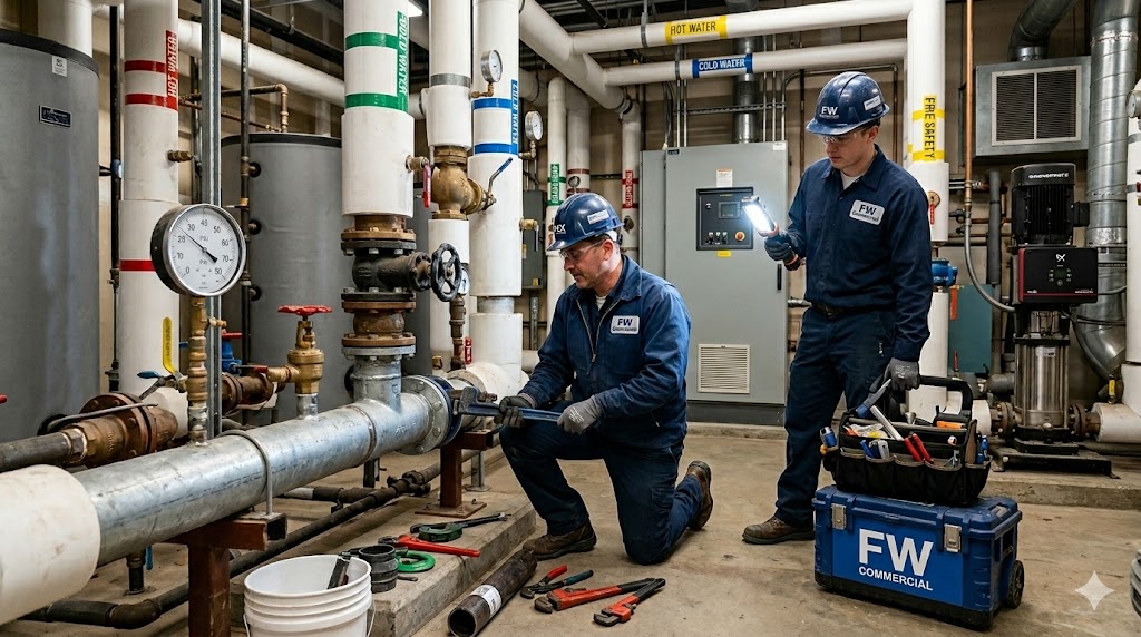 Commercial plumbing Benbrook TX