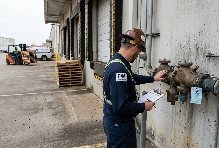 Everman commercial properties served by FW Commercial Plumbing